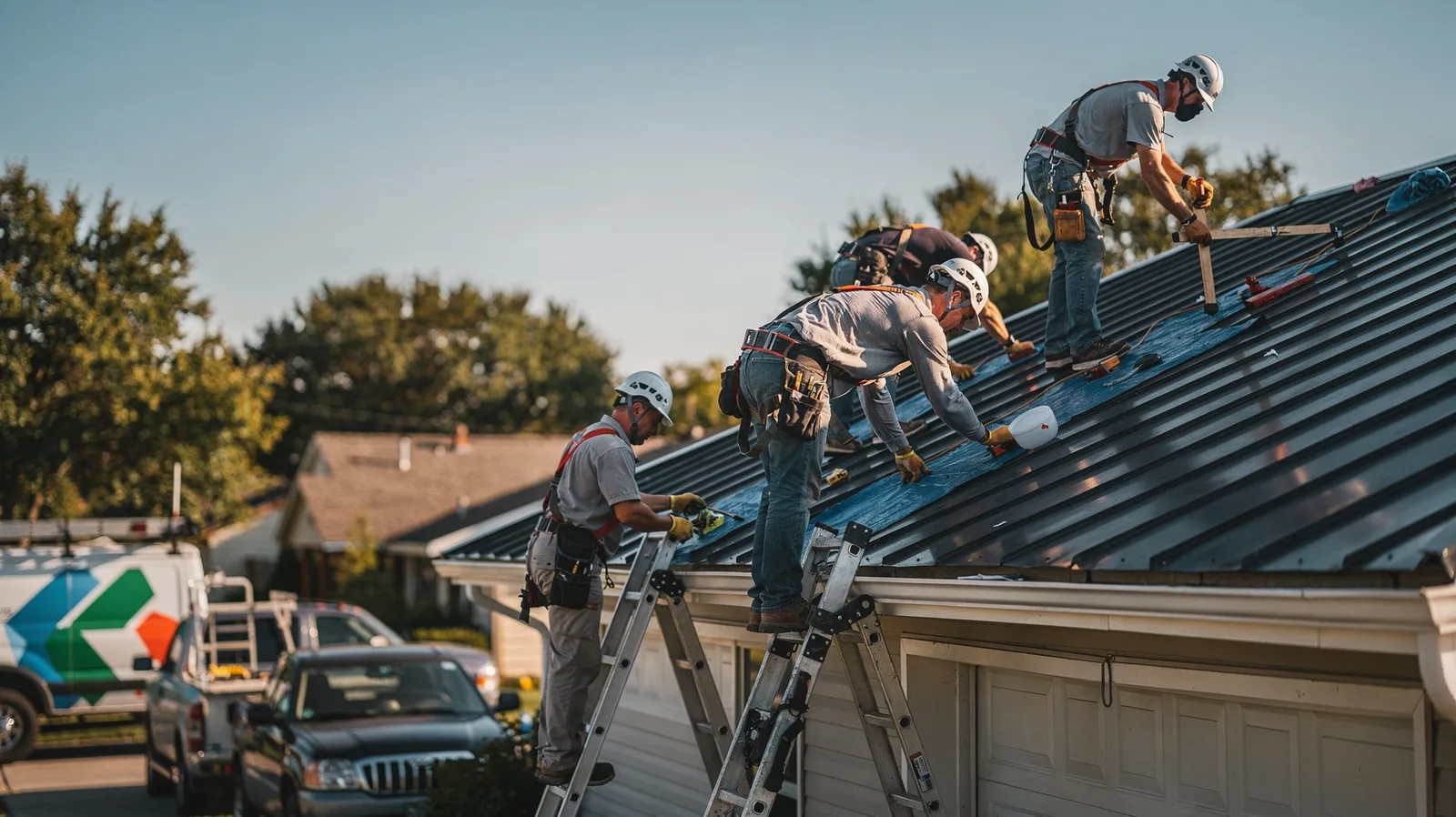 Metal Roof Installation in Burnt Prairie, IL near me